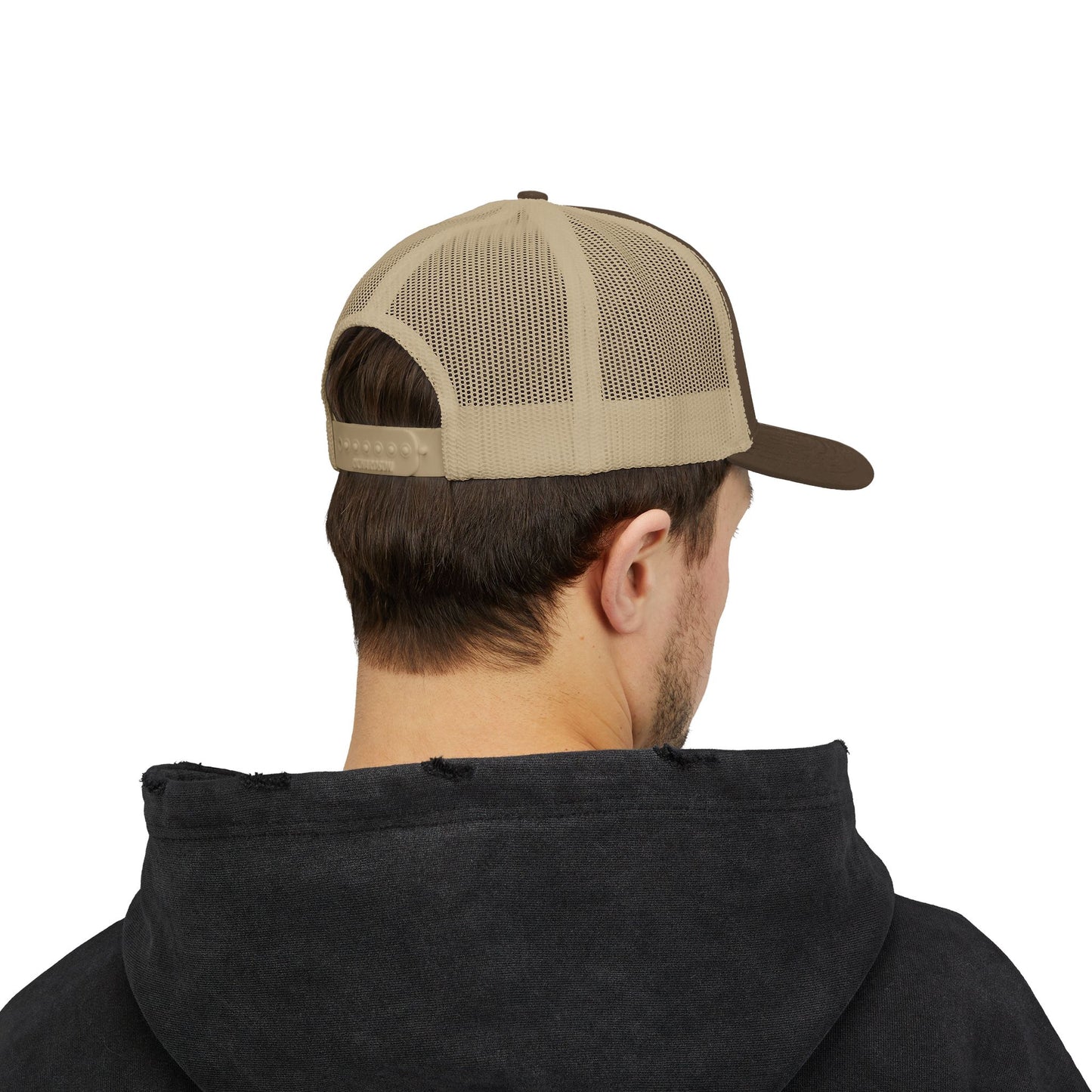 "OGG" Snapback Trucker Hat - Grey plate