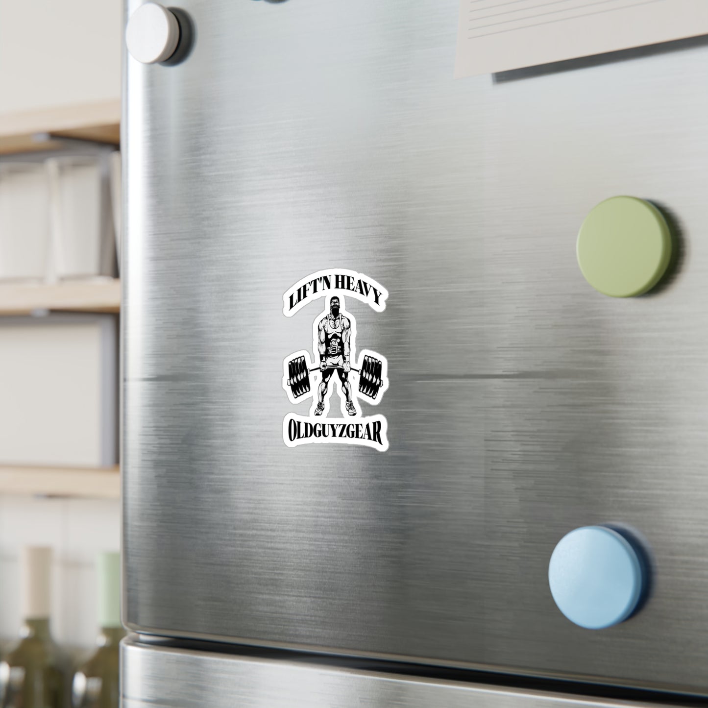 "Lift'n Heavy" - Vinyl Decals -  Motivational Gym Stickers for Strength Training