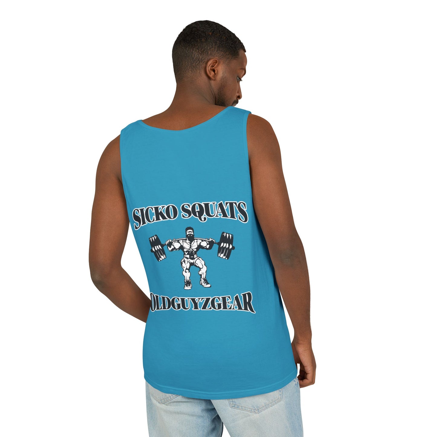 OldGuyzGear "Sicko Squats" Fitness Tank Top