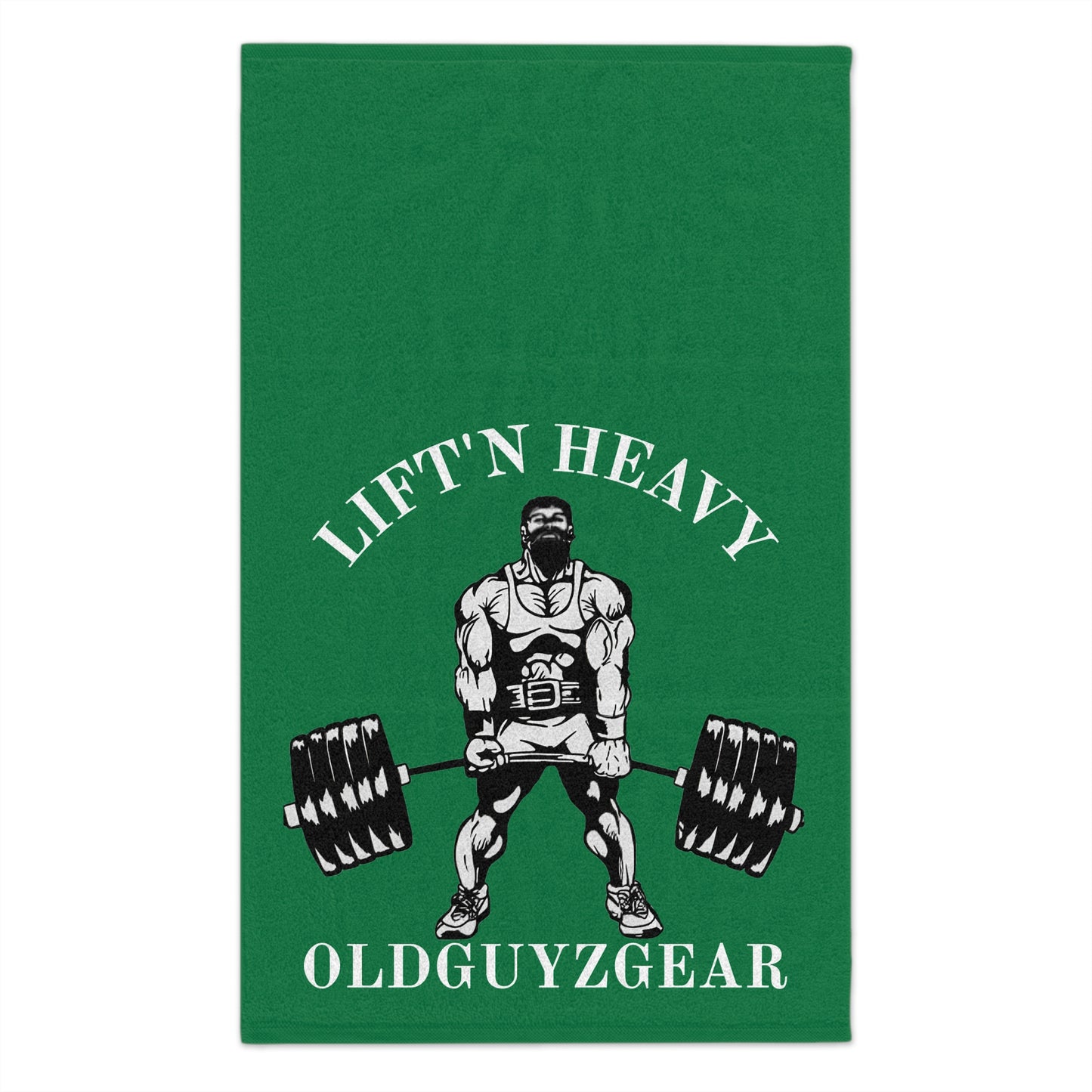 'Lift'n Heavy' Workout Rally Towel, Gym Towel, Weightlifting Towel, Fitness Gift, Exercise Towel, Sports Towel, Motivational Towel
