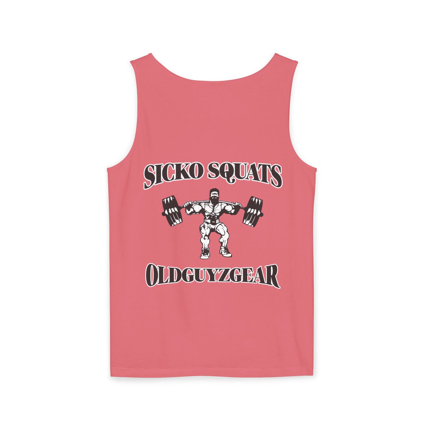 OldGuyzGear "Sicko Squats" Fitness Tank Top