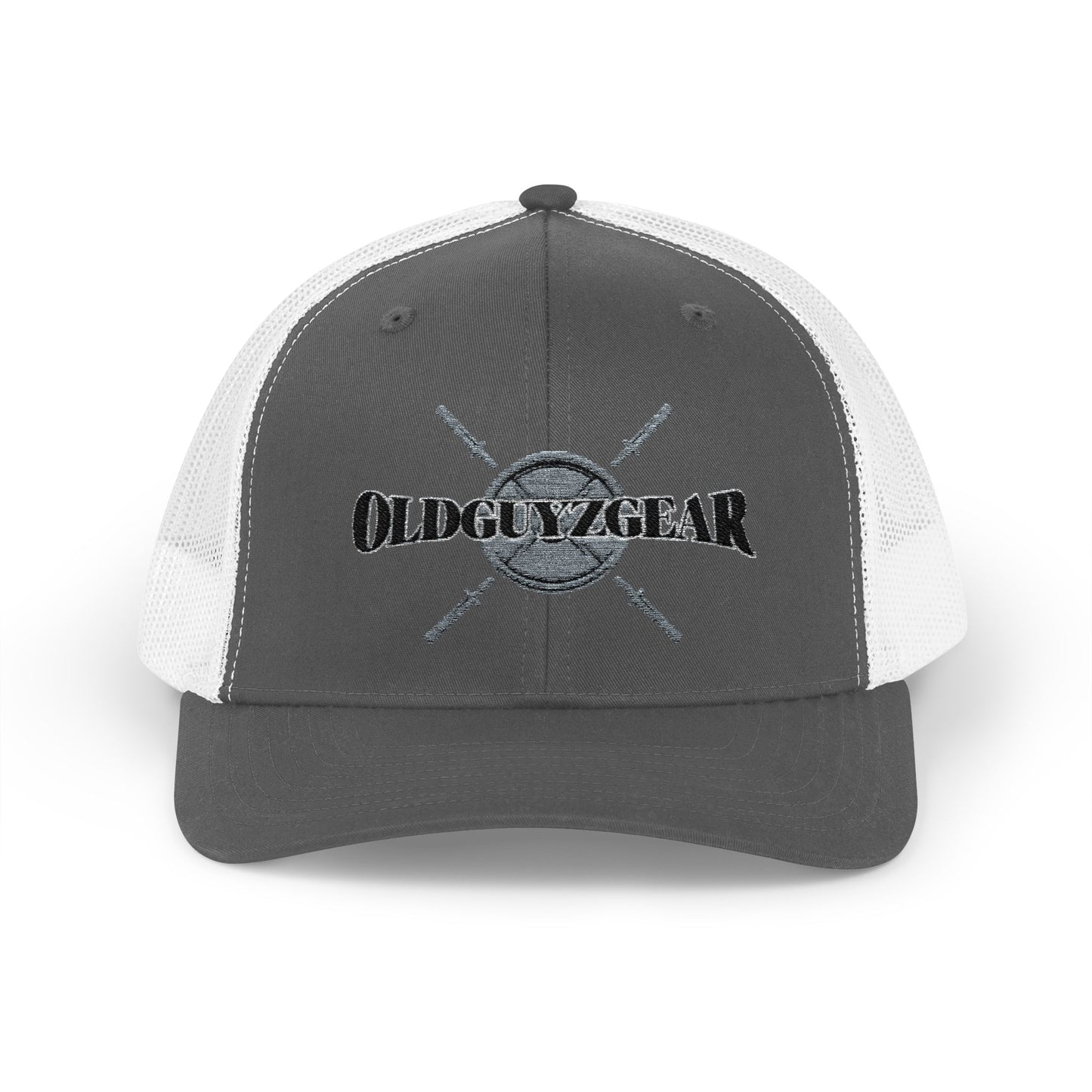 "OGG" Snapback Trucker Hat - Grey plate