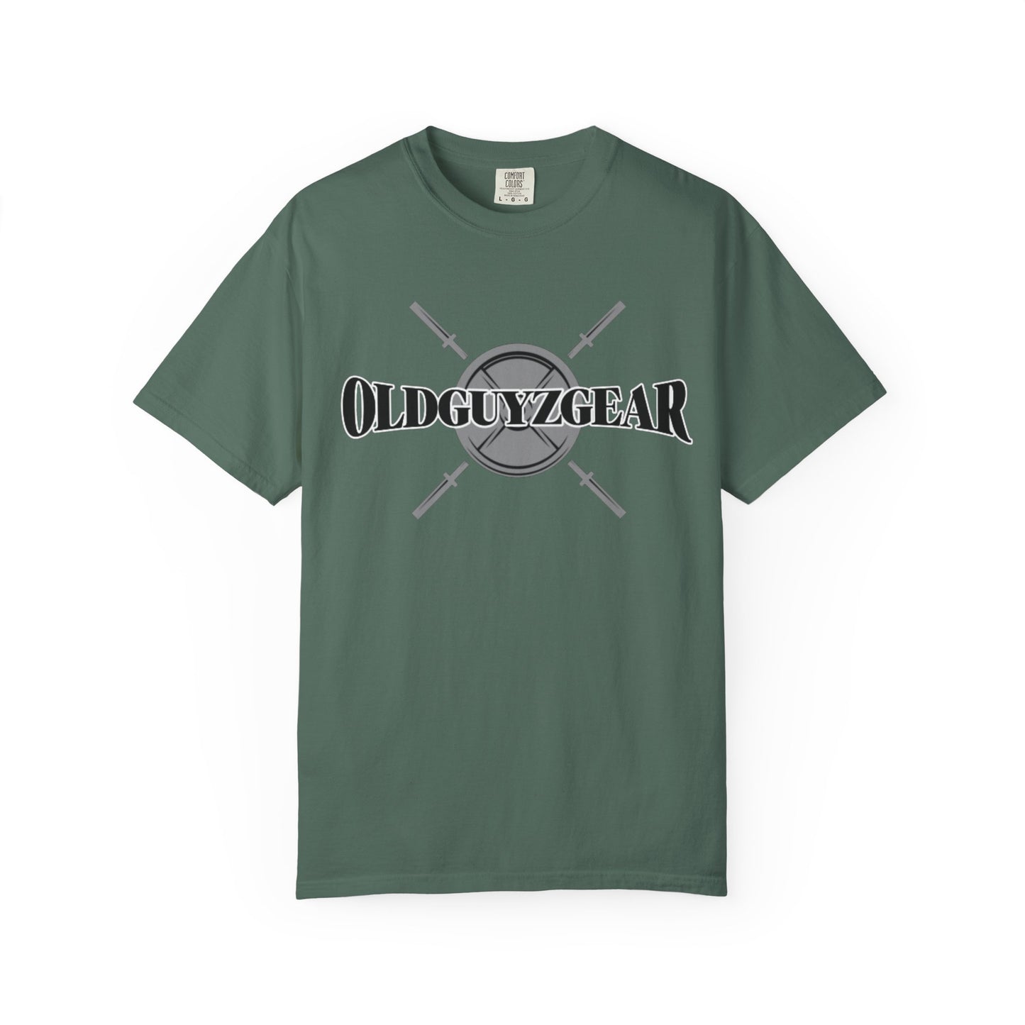 OldGuyzGear Logo  heavy T-Shirt - Fitness Gym Tee