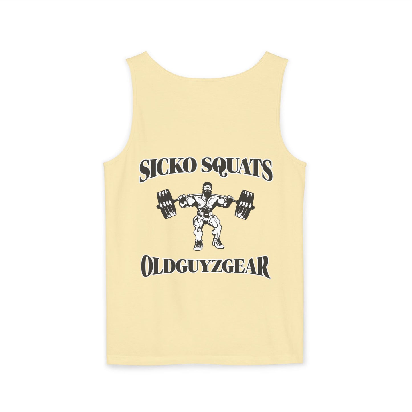 OldGuyzGear "Sicko Squats" Fitness Tank Top