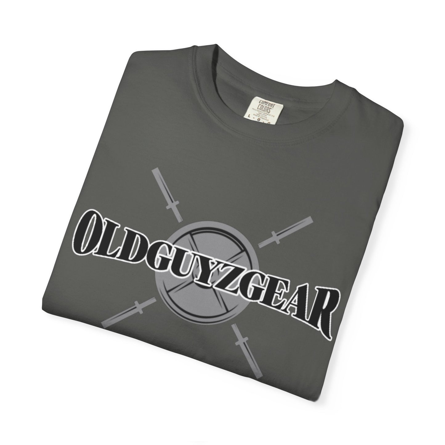 OldGuyzGear Logo  heavy T-Shirt - Fitness Gym Tee
