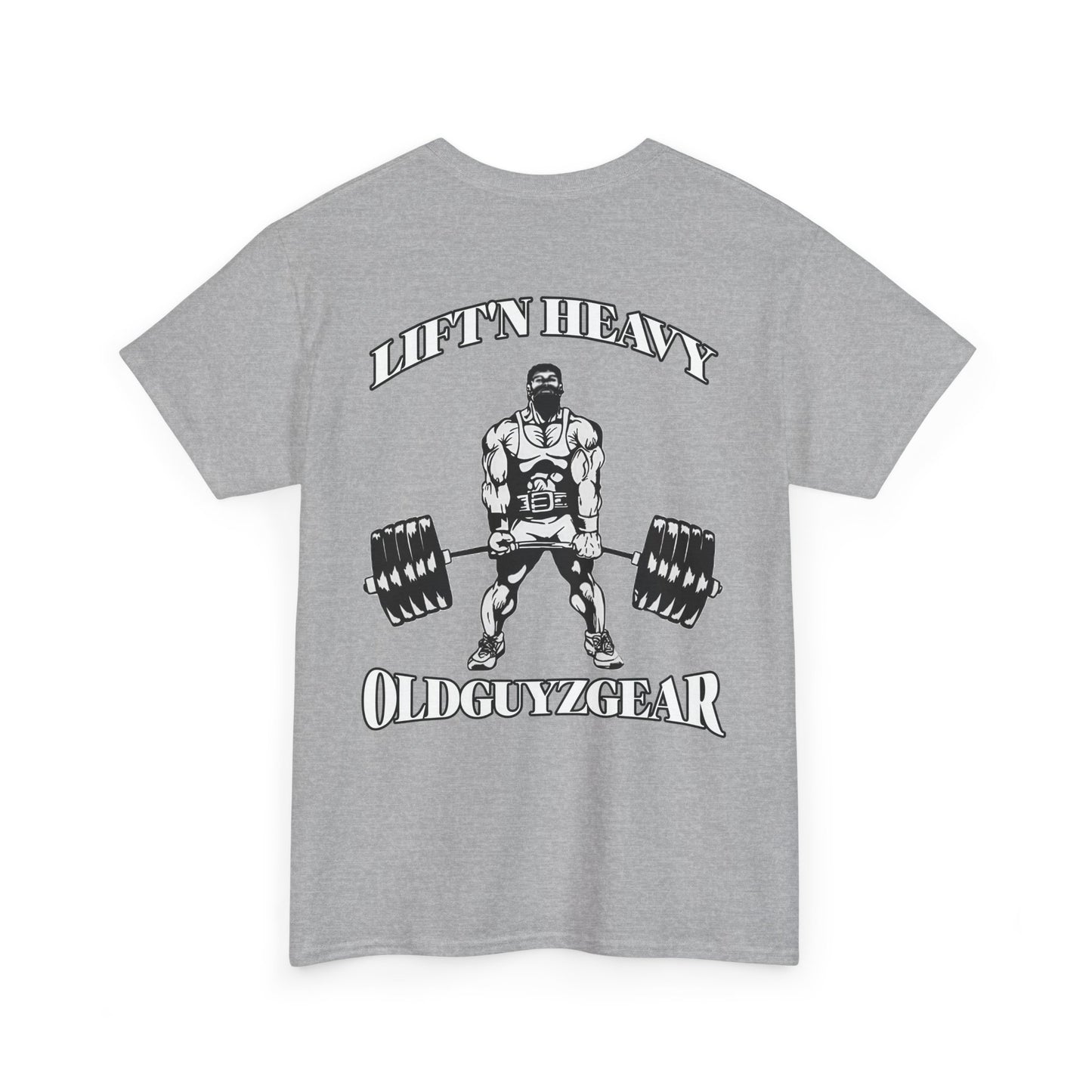 "Lift'n Heavy"-Cotton Gym T-Shirt for Fitness Enthusiasts