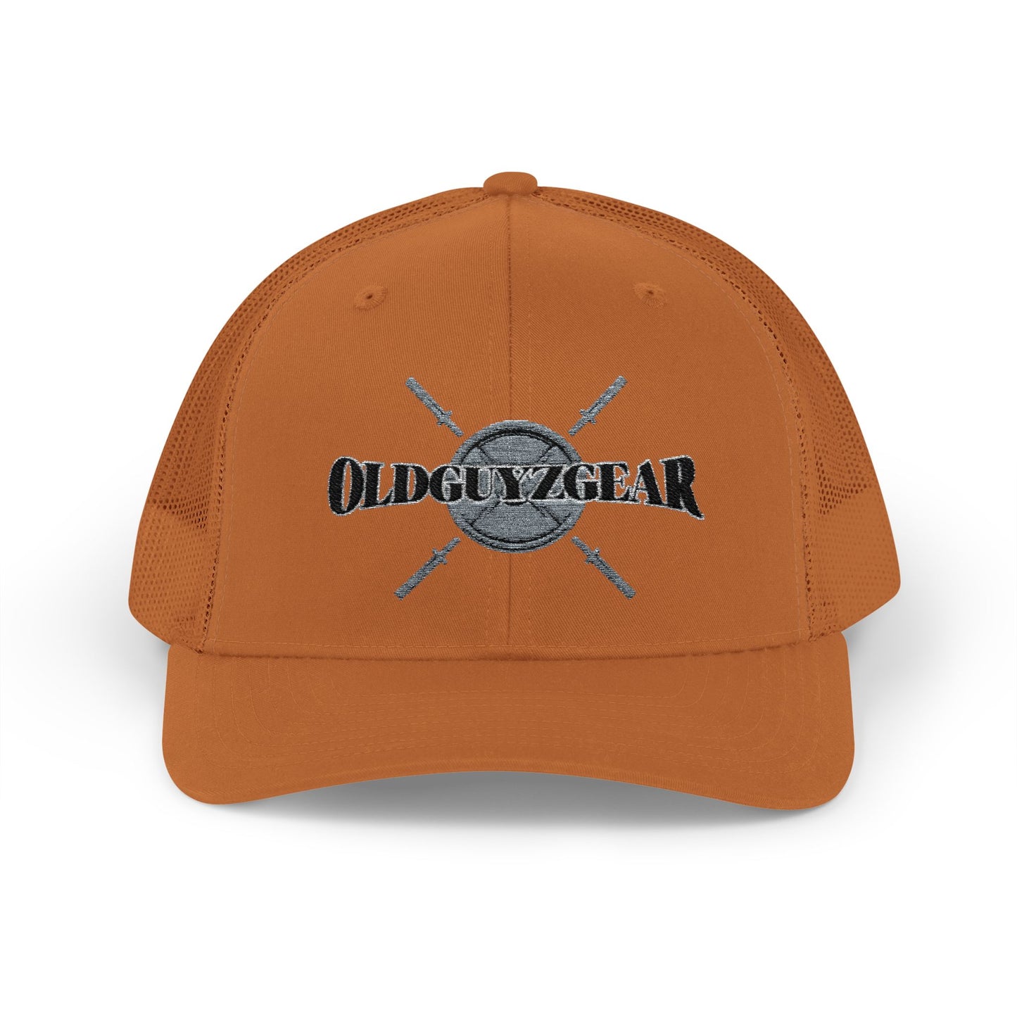 "OGG" Snapback Trucker Hat - Grey plate