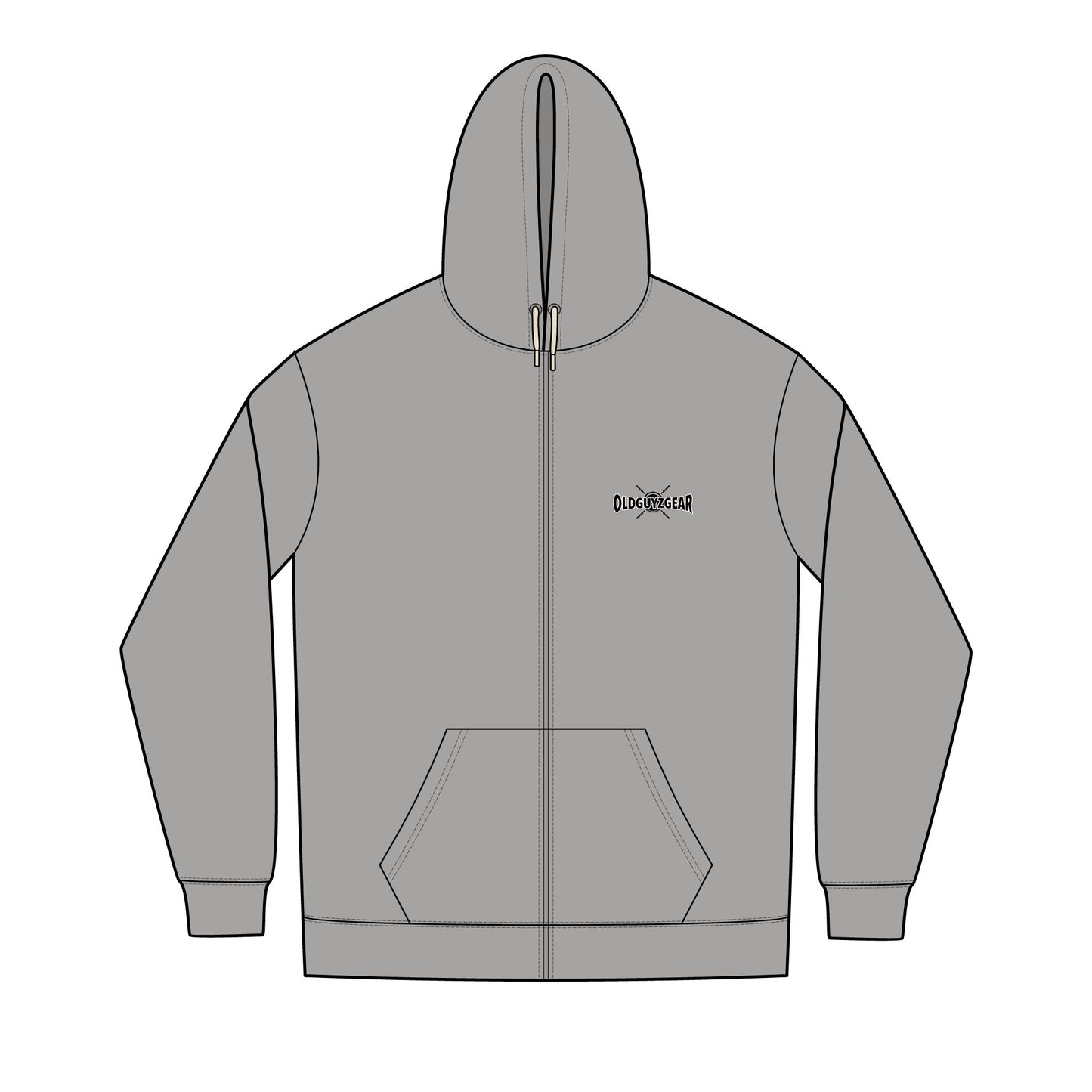 "Lift'N Heavy" Men's Fitness Full-Zip Hoodie 2.1