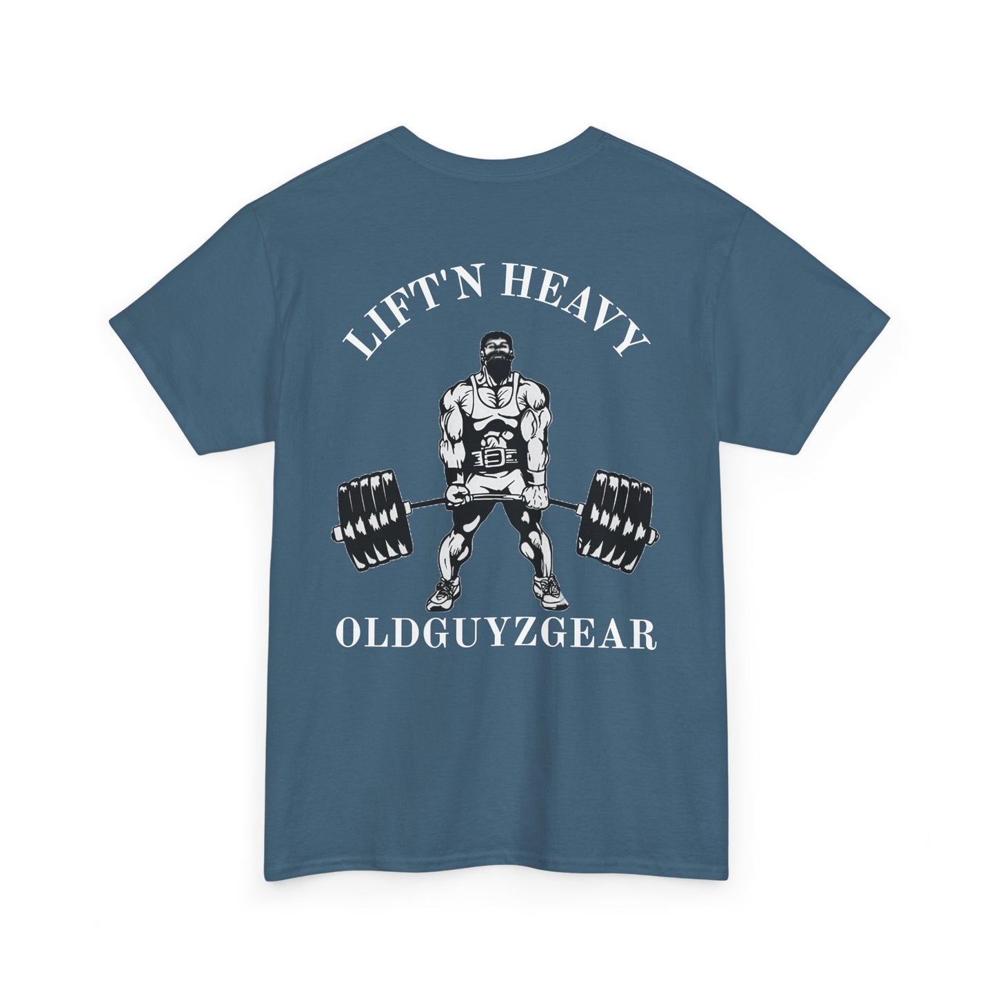 "Lift'n Heavy"-Cotton Gym T-Shirt for Fitness Enthusiasts
