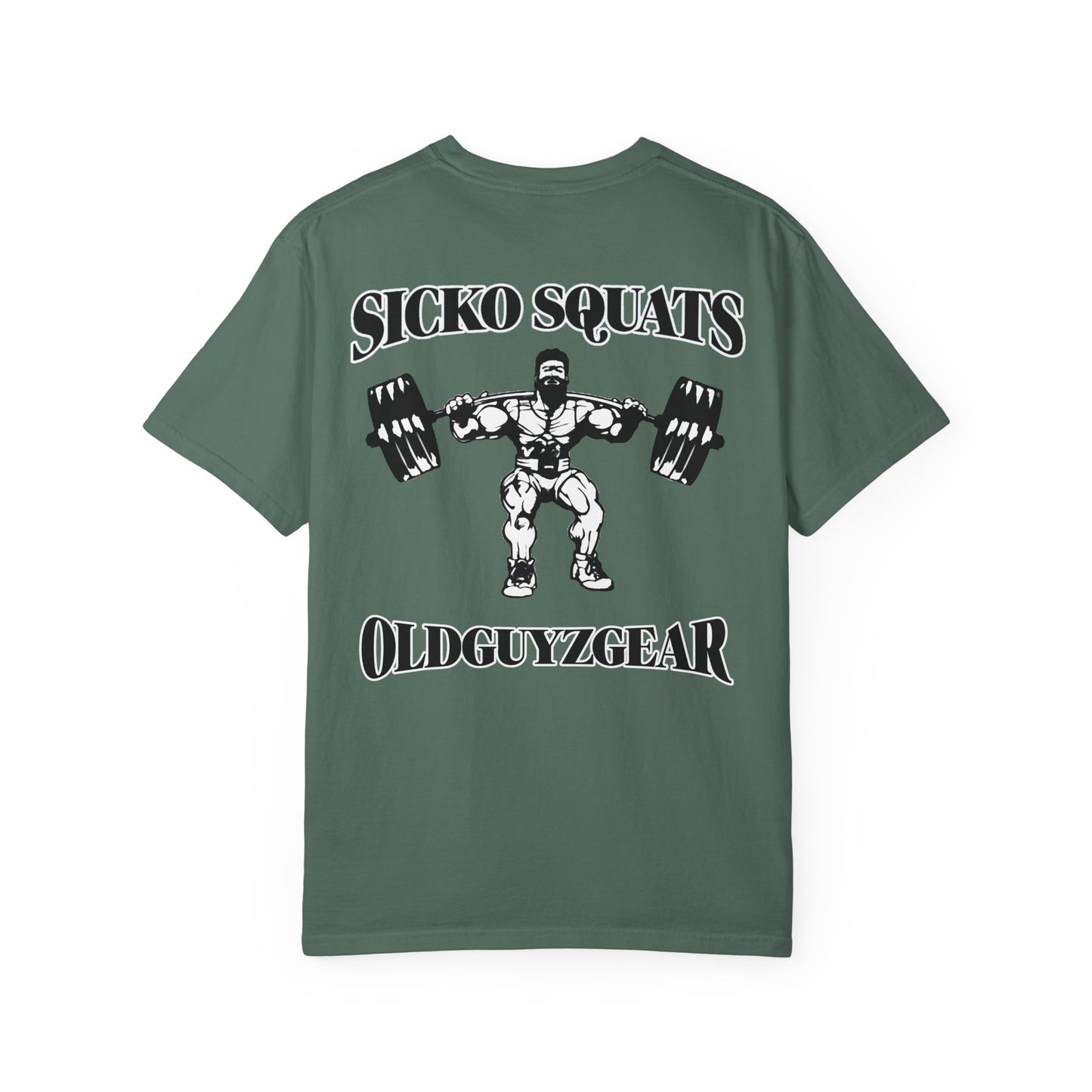 OldGuyzGear "Sicko Squats" T-Shirt — Heavy Tee