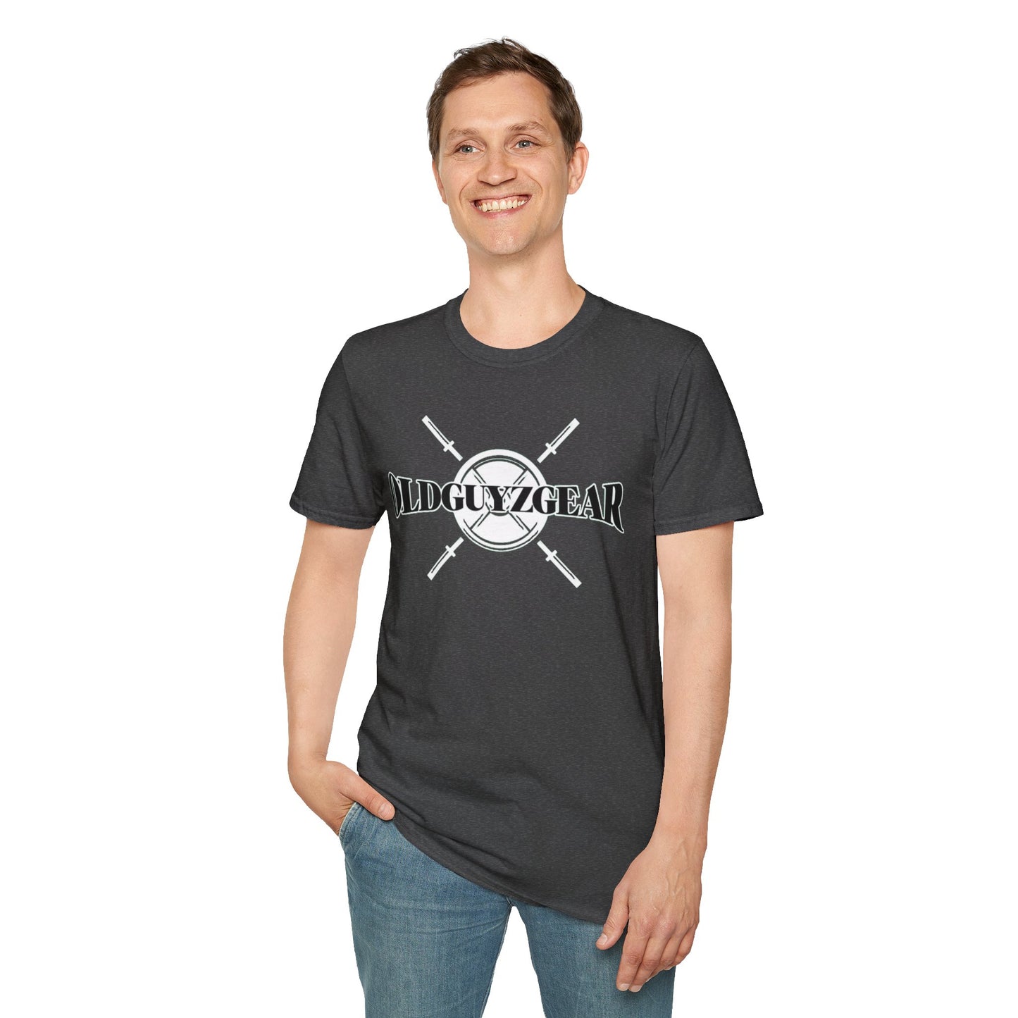 OldGuyzGear Logo Fitness T-Shirt