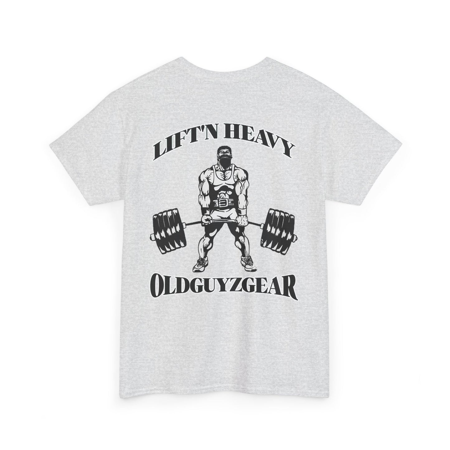 "Lift'n Heavy"-Cotton Gym T-Shirt for Fitness Enthusiasts