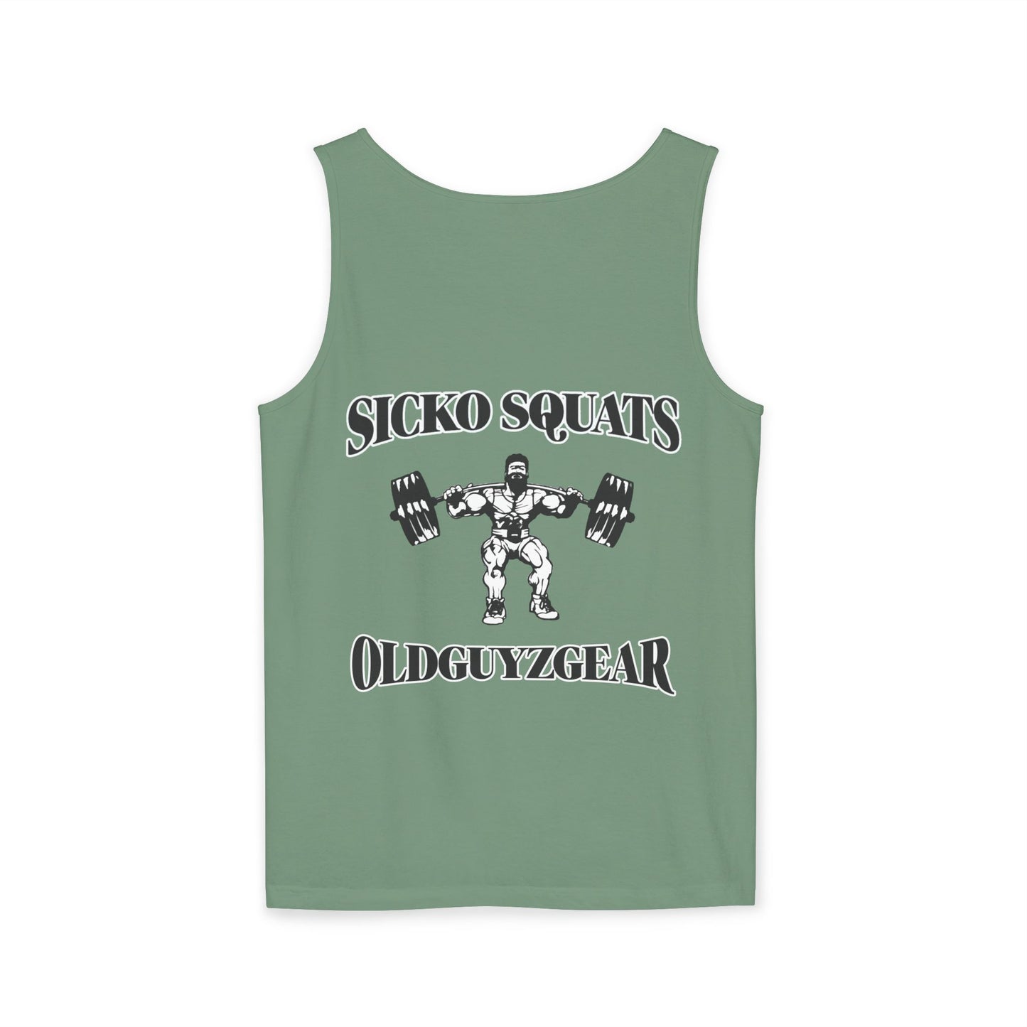 OldGuyzGear "Sicko Squats" Fitness Tank Top