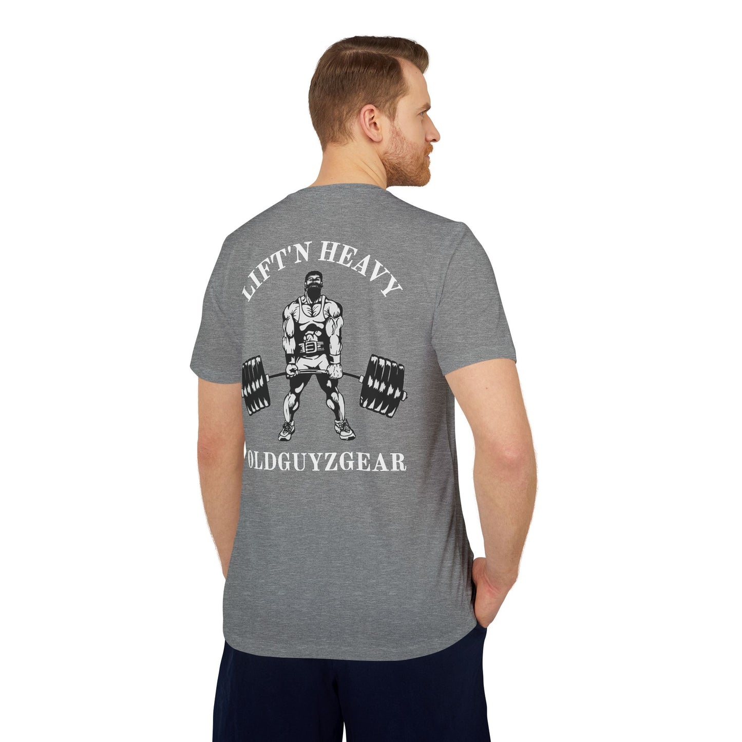 "Lift'n Heavy" Adidas Unisex Sport T-shirt