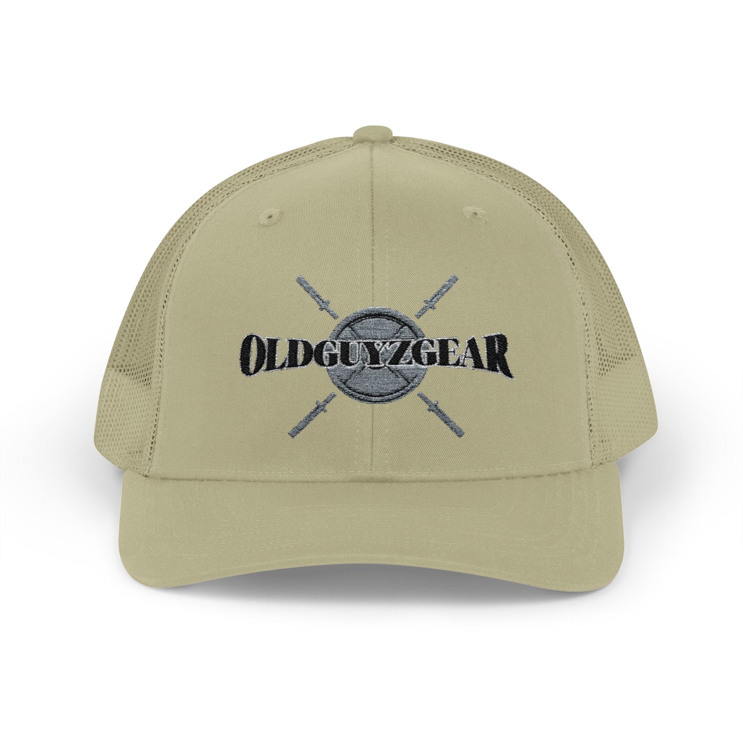 "OGG" Snapback Trucker Hat - Grey plate