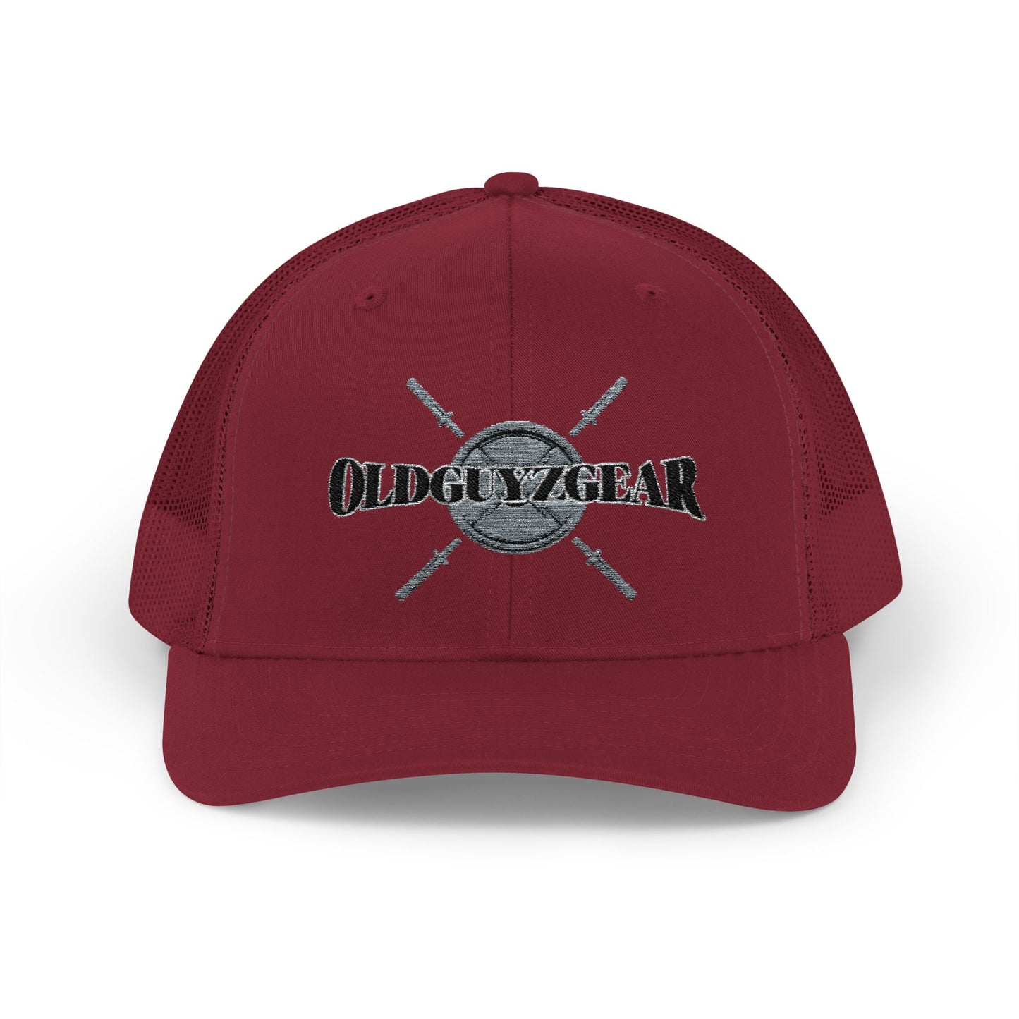 "OGG" Snapback Trucker Hat - Grey plate