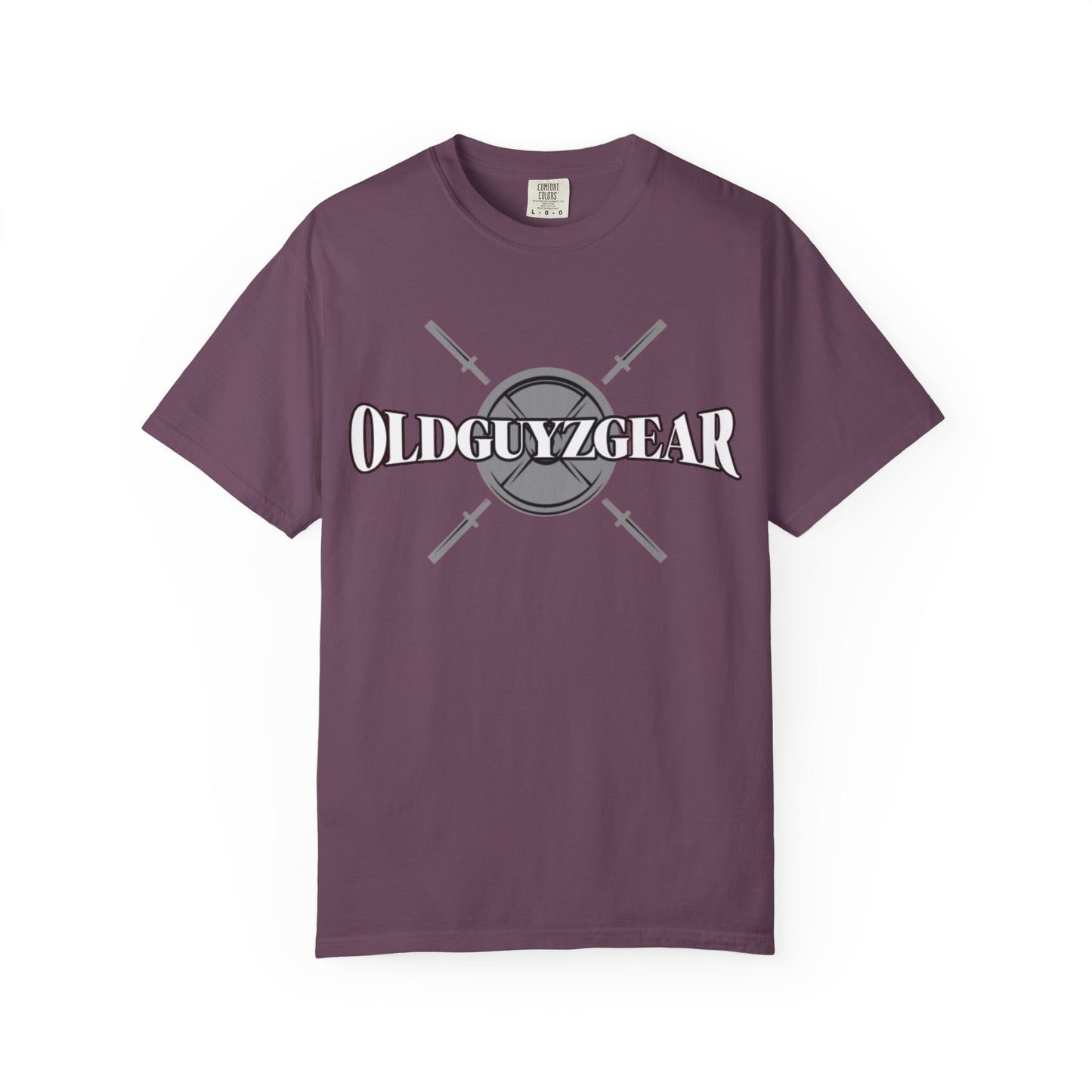OldGuyzGear Logo  heavy T-Shirt - Fitness Gym Tee