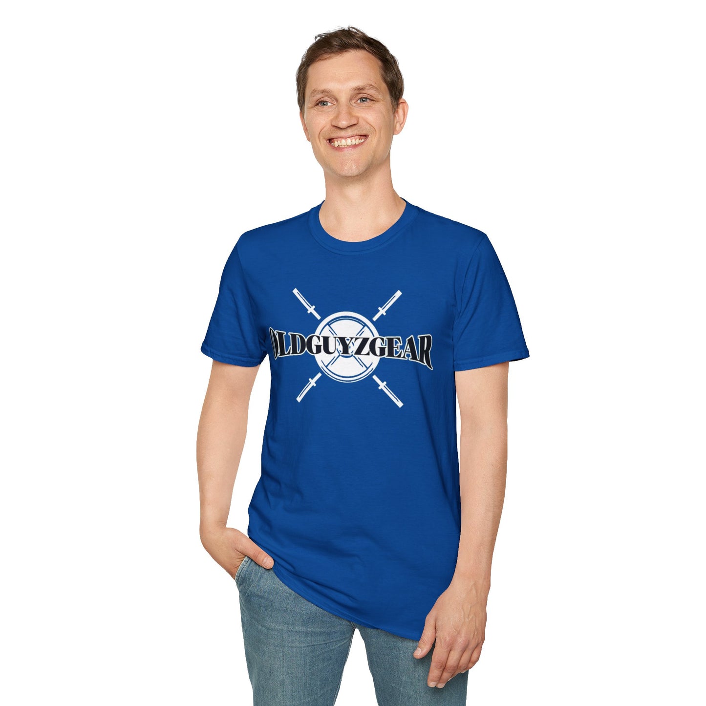 OldGuyzGear Logo Fitness T-Shirt
