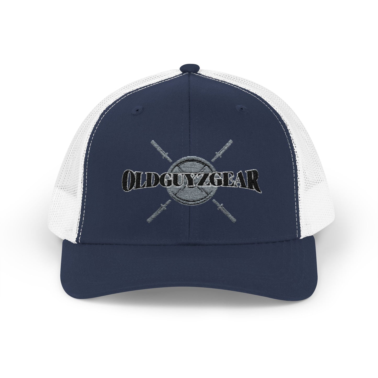 "OGG" Snapback Trucker Hat - Grey plate
