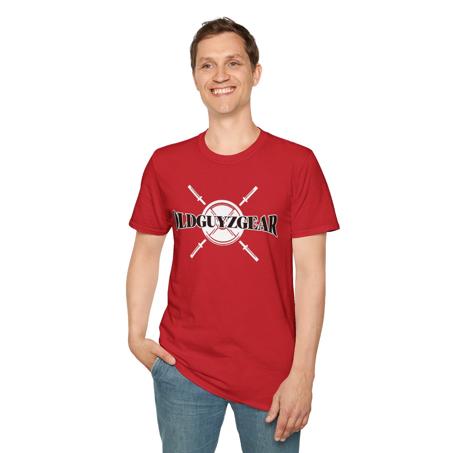 OldGuyzGear Logo Fitness T-Shirt