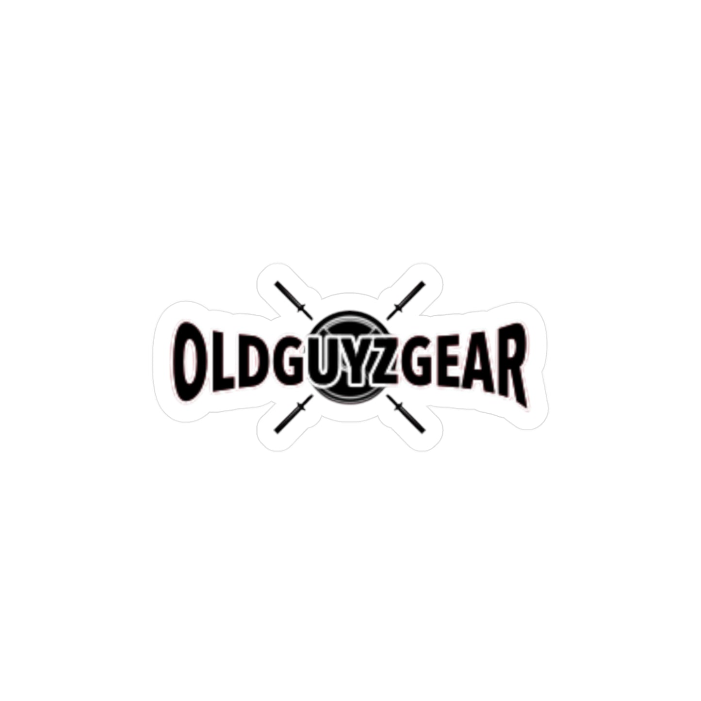 "OGG" Custom Vinyl Decals for Car, Laptop, Wall Art, Gift, Old Guys Gear, Personalize Your Space