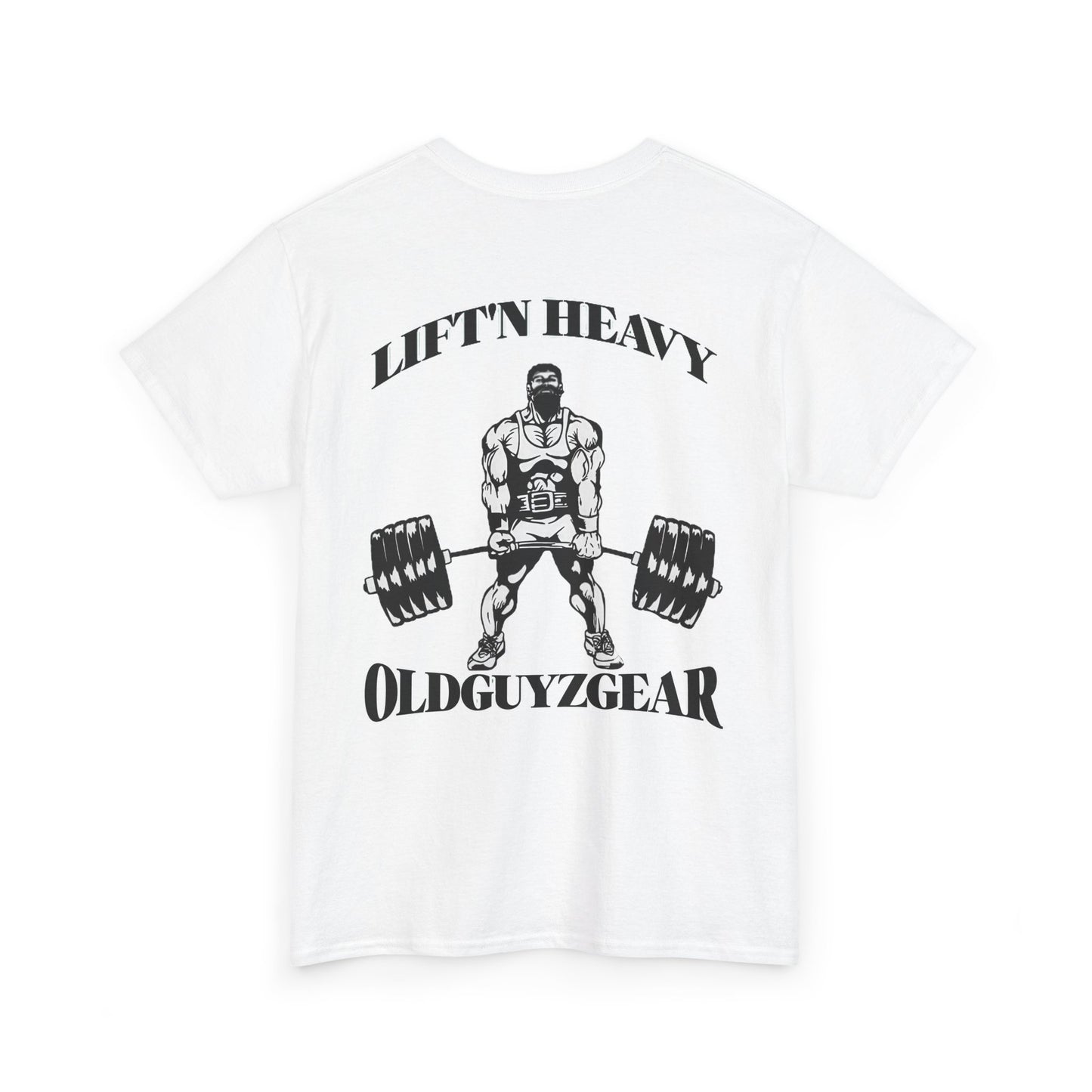 "Lift'n Heavy"-Cotton Gym T-Shirt for Fitness Enthusiasts