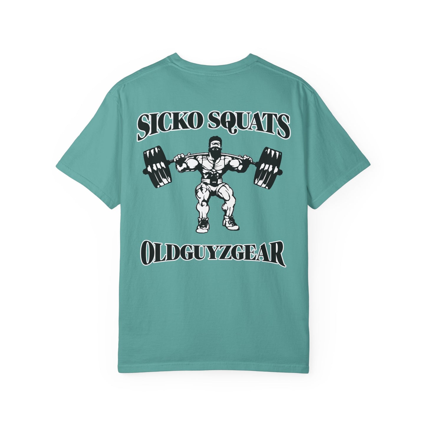 OldGuyzGear "Sicko Squats" T-Shirt — Heavy Tee