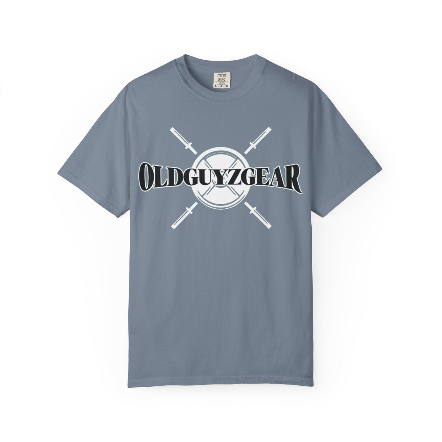 OldGuyzGear Logo  heavy T-Shirt - Fitness Gym Tee