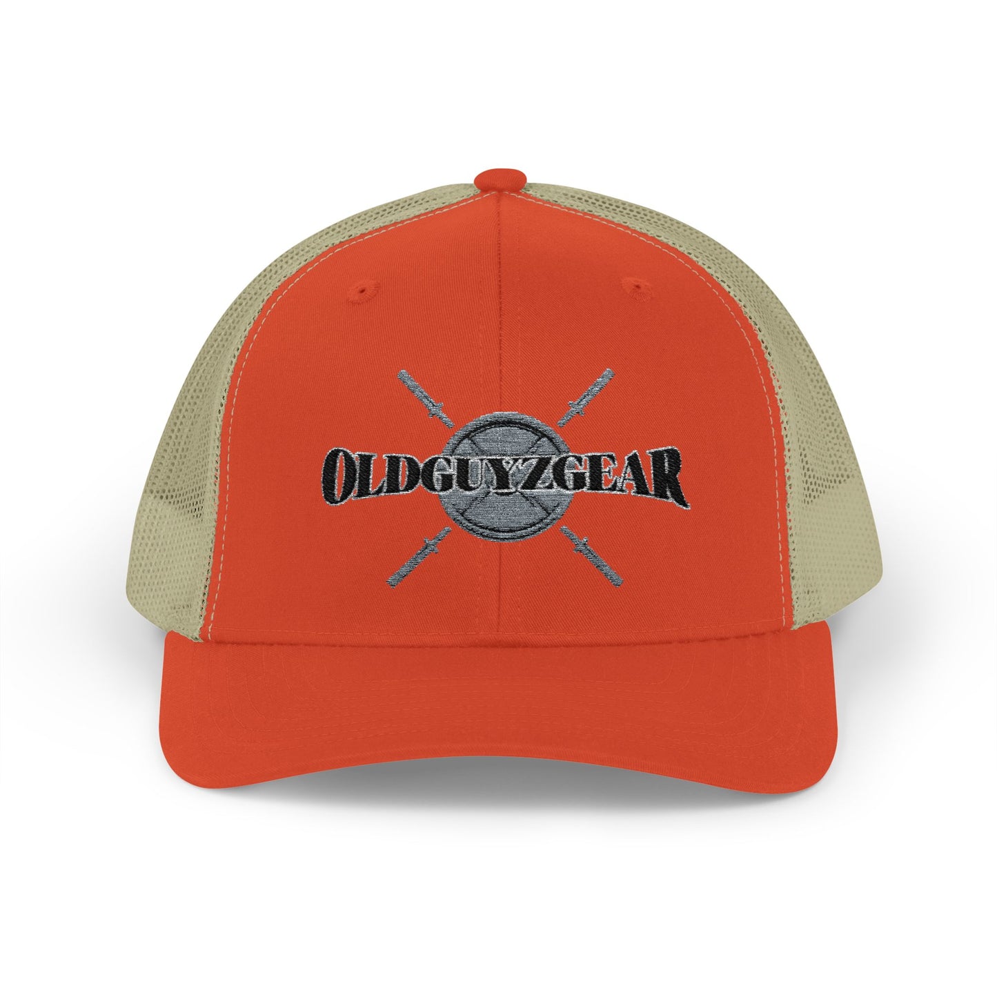 "OGG" Snapback Trucker Hat - Grey plate
