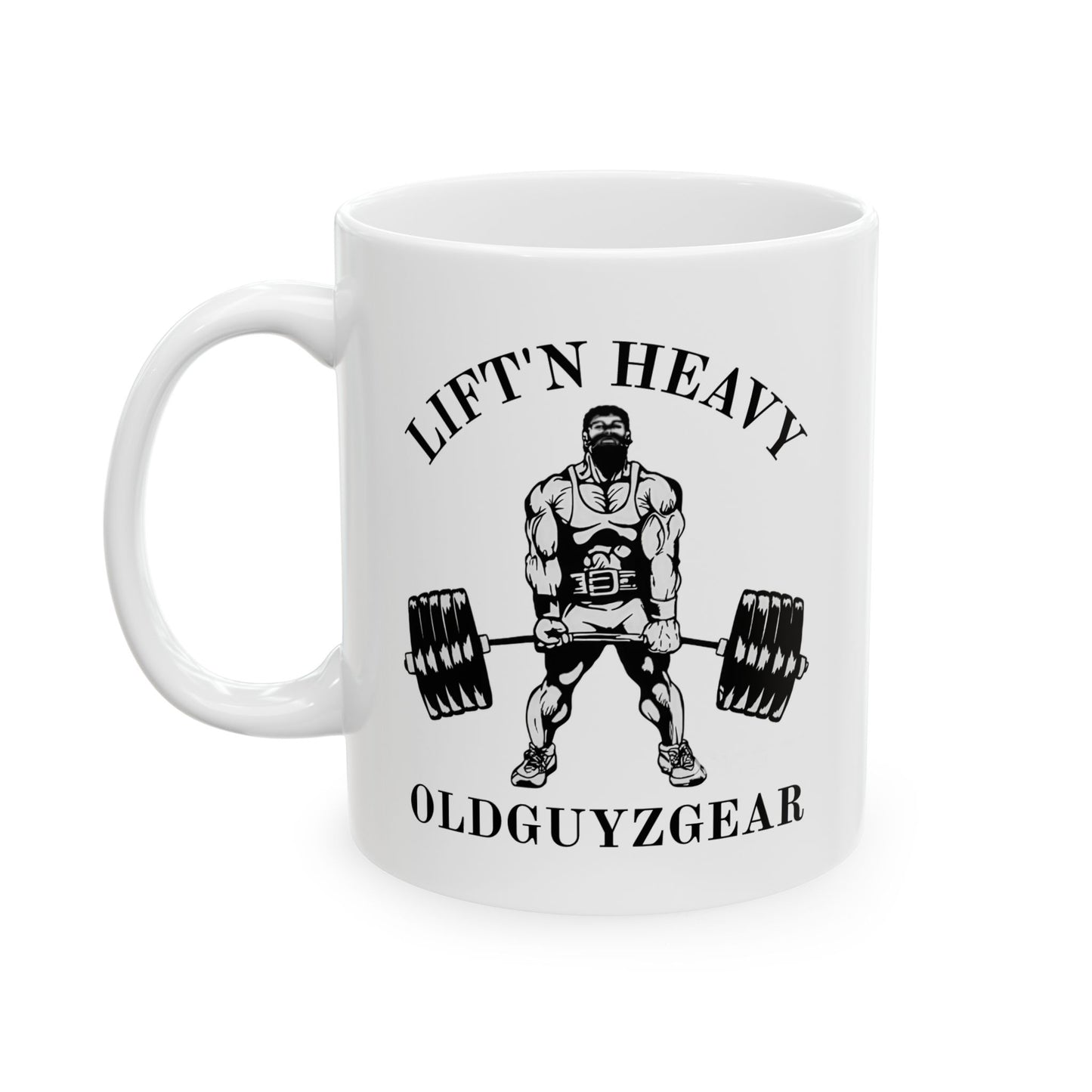 "Lift'n Heavy" Ceramic Mug