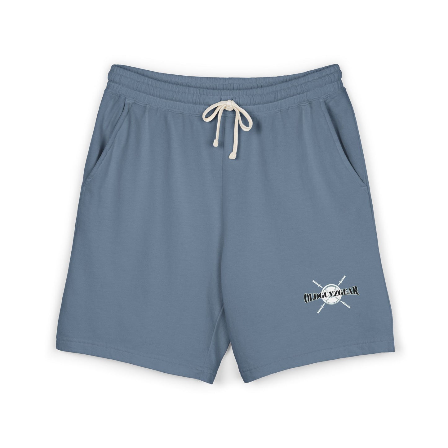 OldGuyzGear logo Lightweight Fleece Sweat Shorts,  Workout Gear,